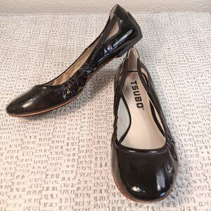 Tsubo women's 'Roana' Black Patent Leather Ballet Flats sz 11